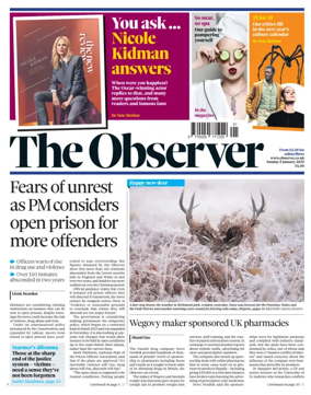 Cover of The Observer
