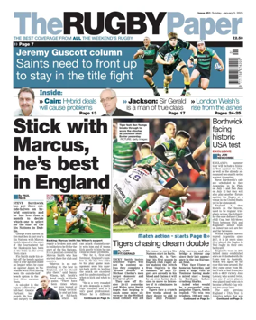 Cover of The Rugby Paper
