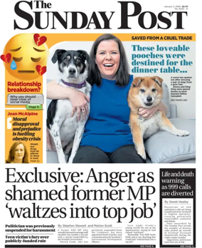 Cover of The Sunday Post (Dundee)