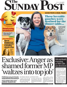 Cover of The Sunday Post (Inverness)