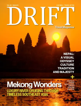 Cover of DRIFT Travel magazine