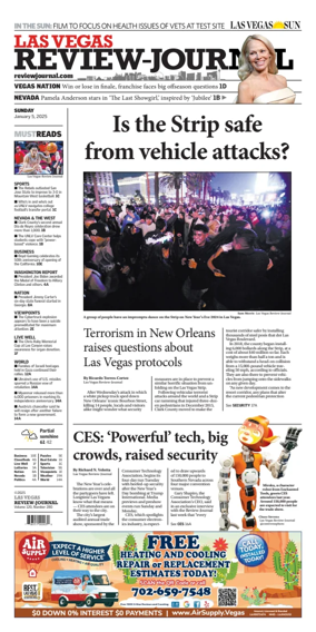 Cover of Las Vegas Review-Journal (Sunday)