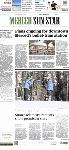 Cover of Merced Sun-Star (Saturday)
