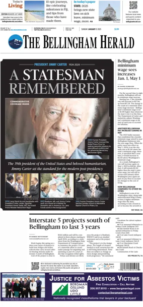 Cover of The Bellingham Herald (Sunday)