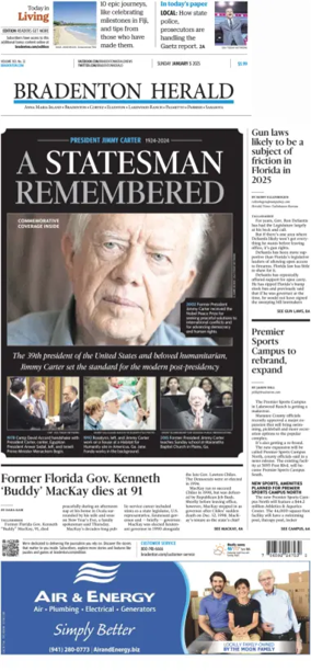 Cover of The Bradenton Herald (Sunday)