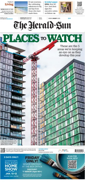 Cover of The Herald-Sun (Sunday)