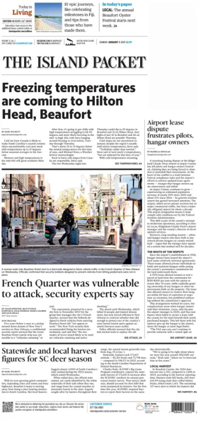 Cover of The Island Packet (Sunday)