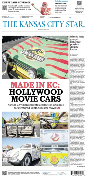 Cover of The Kansas City Star (Sunday)