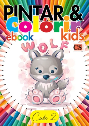 Cover of Pintar e Colorir Kids