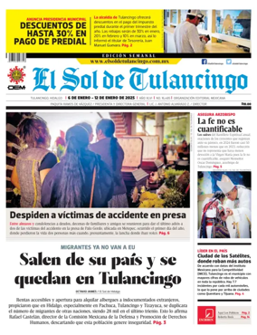 Cover of El Sol de Tulancingo