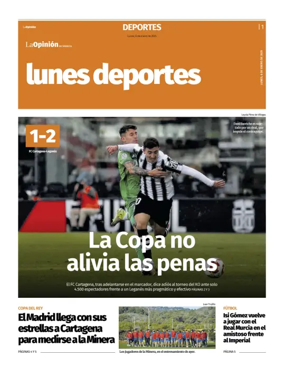 Cover of Lunes Deportes