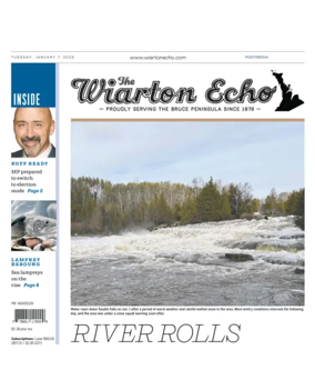 Cover of Wiarton Echo