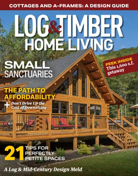 Cover of Log & Timber Home Living