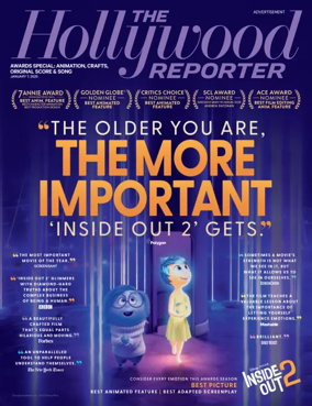 Cover of The Hollywood Reporter Awards Special