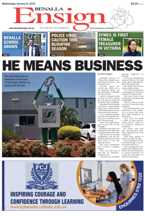 Cover of Benalla Ensign