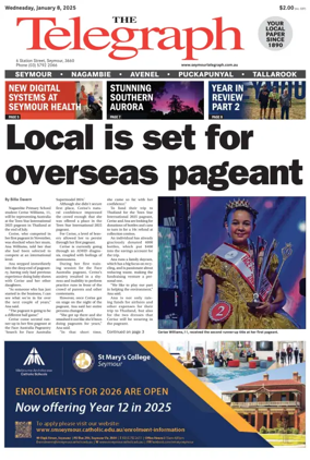 Cover of Seymour Telegraph