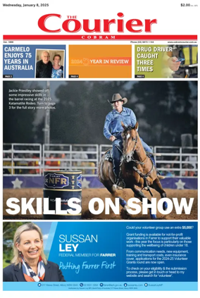 Cover of The Cobram Courier