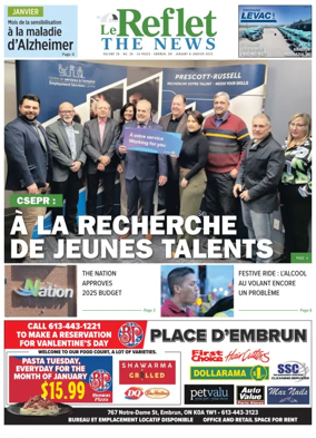 Cover of Le Reflet (The News)