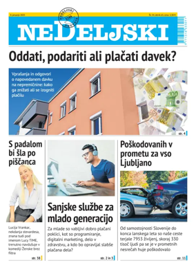 Cover of Nedeljski Dnevnik