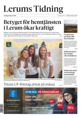 Cover of Lerums Tidning
