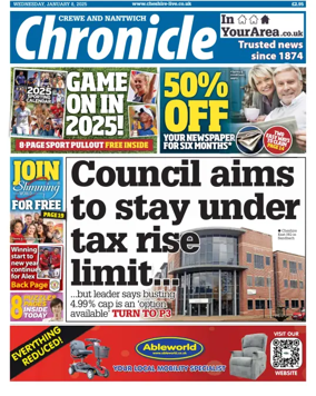 Cover of Crewe Chronicle