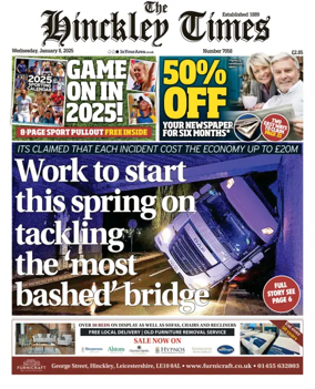 Cover of Hinckley Times