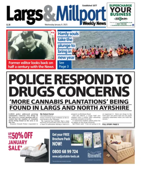 Cover of Largs & Millport Weekly News