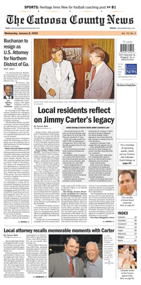 Cover of The Catoosa County News