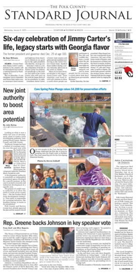 Cover of The Standard Journal