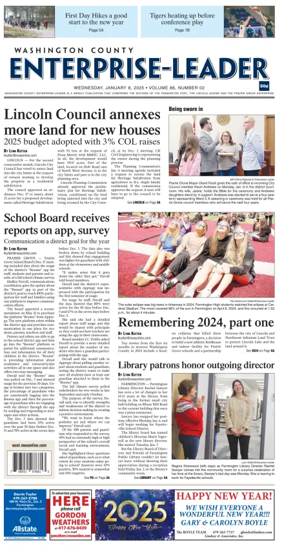 Cover of Washington County Enterprise-Leader