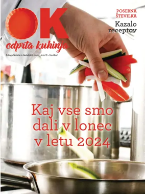 Cover of Odprta Kuhinja for Slovenske Novice