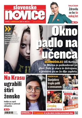 Cover of Slovenske Novice