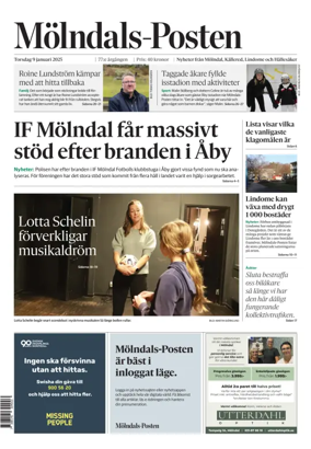 Cover of Mölndals-Posten