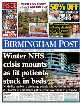 Cover of Birmingham Post