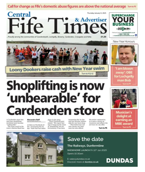 Cover of Central Fife Times