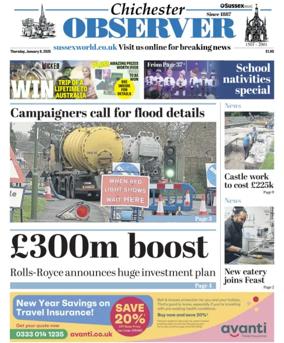 Cover of Chichester Observer