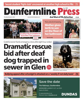 Cover of Dunfermline Press
