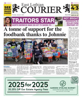 Cover of East Lothian Courier