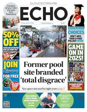 Cover of Gloucestershire Echo