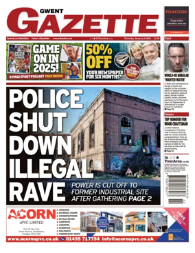Cover of Gwent Gazette