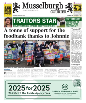 Cover of Musselburgh Courier