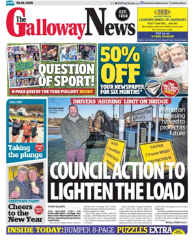 Cover of The Galloway News