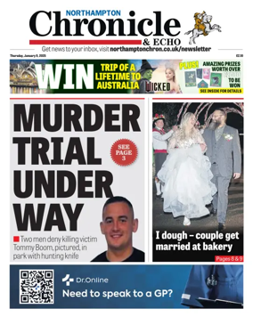 Cover of The Northampton Chronicle and Echo
