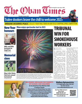 Cover of The Oban Times