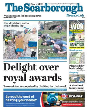Cover of The Scarborough Evening News