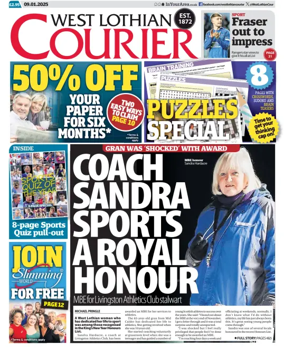 Cover of West Lothian Courier
