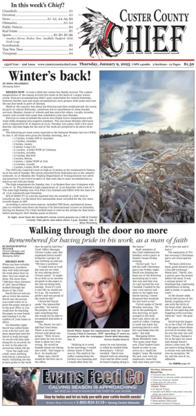 Cover of Custer County Chief