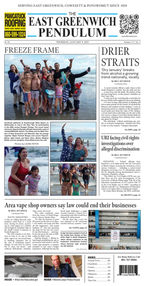 Cover of East Greenwich Pendulum