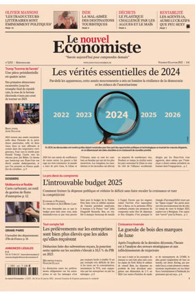 Cover of Le Nouvel Economiste
