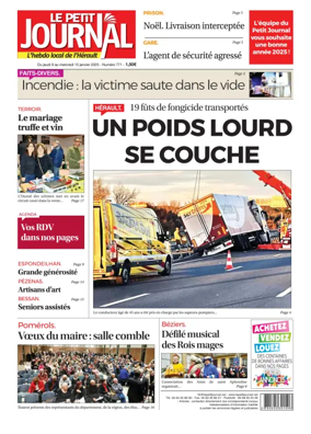 Cover of Le Petit Journal - L'hebdo local de l'Hérault